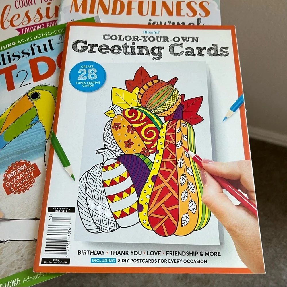 $91 Retail Value! Set of 8 Adult Activity Books